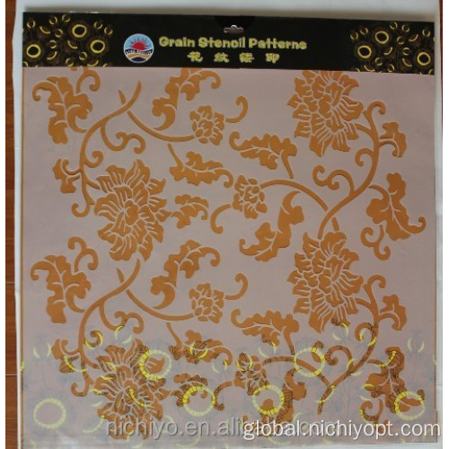 China European Pattern painting wall pattern stencil Factory